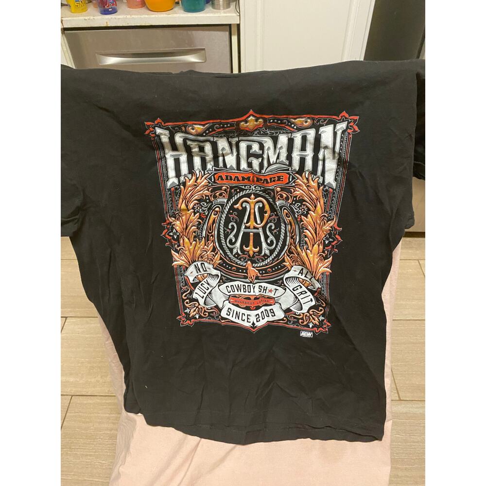 AEW Hangman Adam Page Shirt Size XL